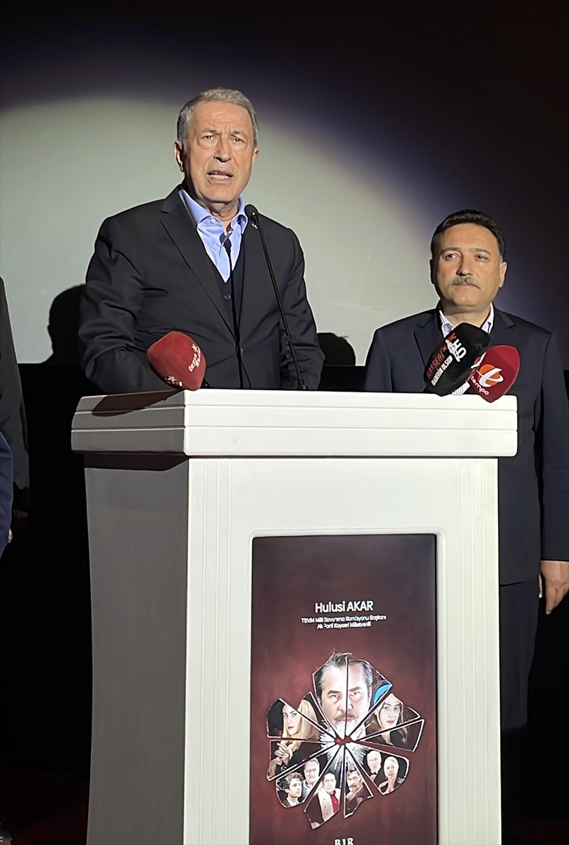 "Bir Adam Yaratmak" filminin galası Kayseri'de yapıldı