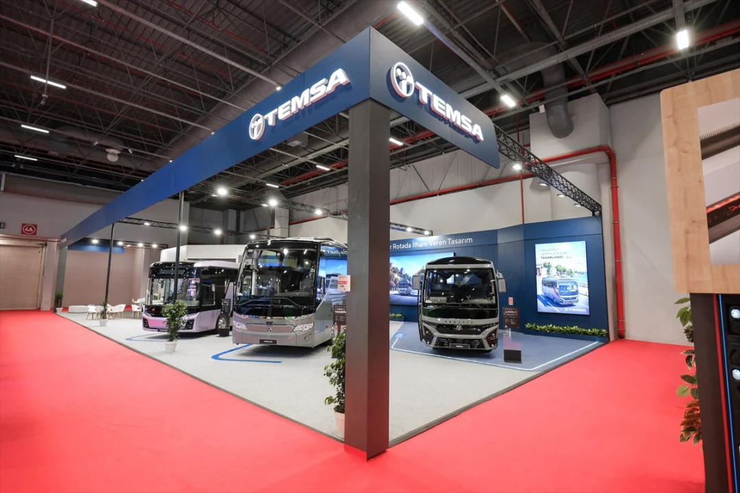 TEMSA "Busworld Türkiye" fuarına katıldı