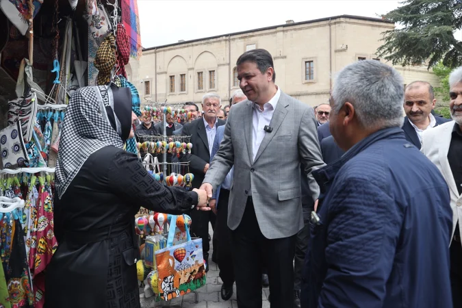 Saadet Partisi Genel Başkanı Arıkan, Mustafapaşa beldesinde seçmenle buluştu