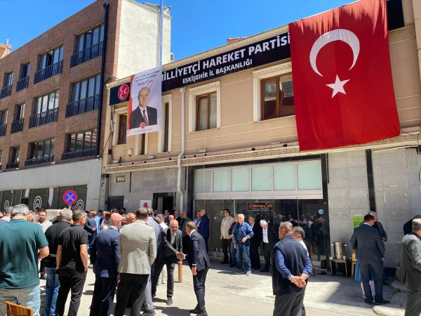 Eskişehir'de MHP İl Başkanlığınca bayramlaşma programı düzenlendi